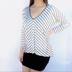 EUC White House Black Market Tiered Sweater Dress